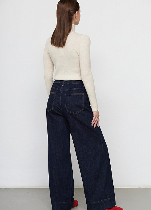 Брюки жен. 320211.26304.9600N Тёмно-синий (2)