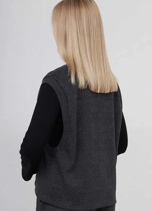 Жилет жен. 380020.6_313.7782P Серый  (5)