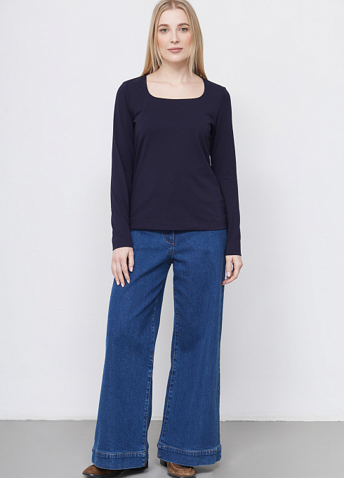 Джемпер жен. 311088.6_313.9600N Тёмно-синий  (2)