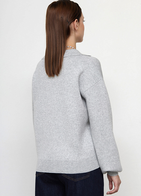Джемпер жен. 318107.42303.7700M Серый (2)