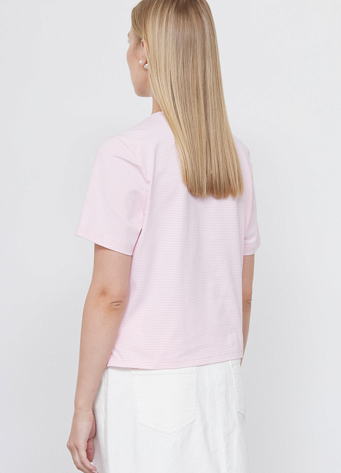 Джемпер жен. 311106.6_313.0239S Бело-розовый (1)