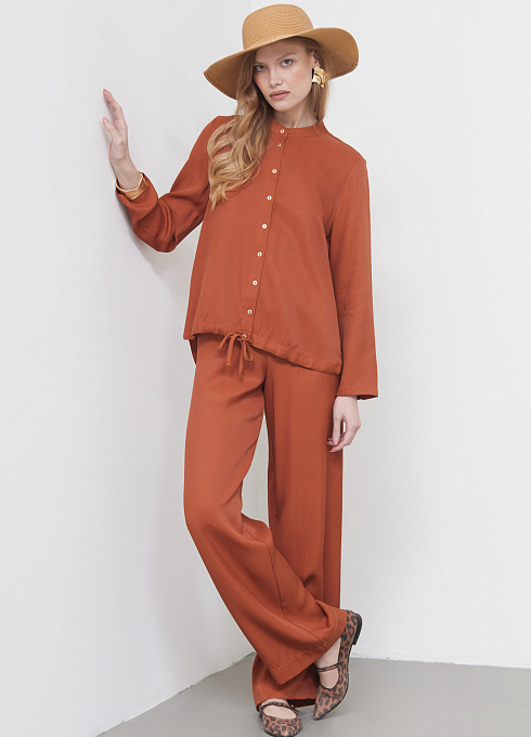 Брюки жен. 320360Х.03312.5900N Оранжевый (2)