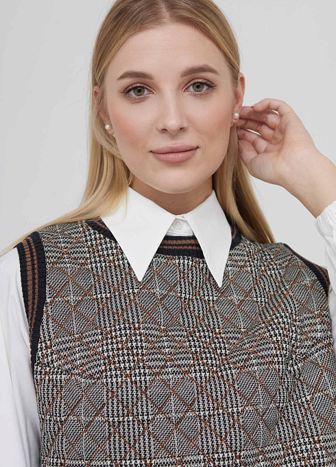 Жилет жен. 380021.03313.1101P Серый  (1)