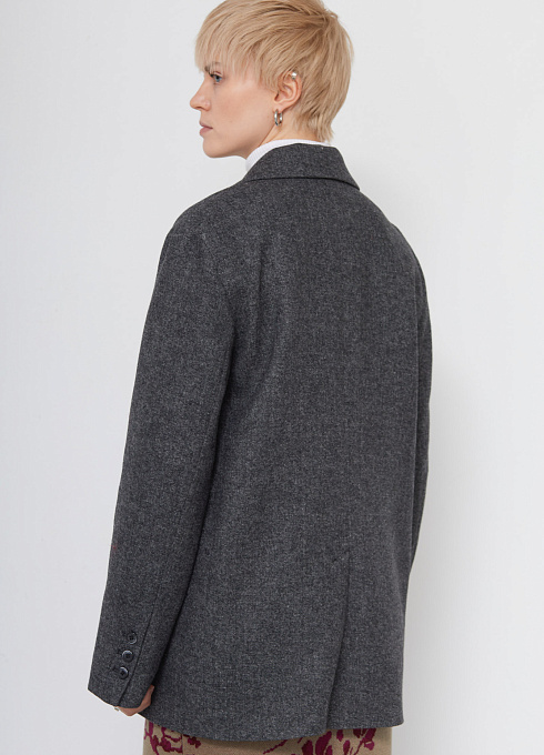 Жакет жен. 378376.11312.8201M Серый меланж (8)
