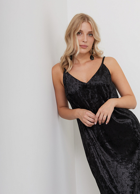 Платье жен. 368289.11312.8200N Чёрный (1)