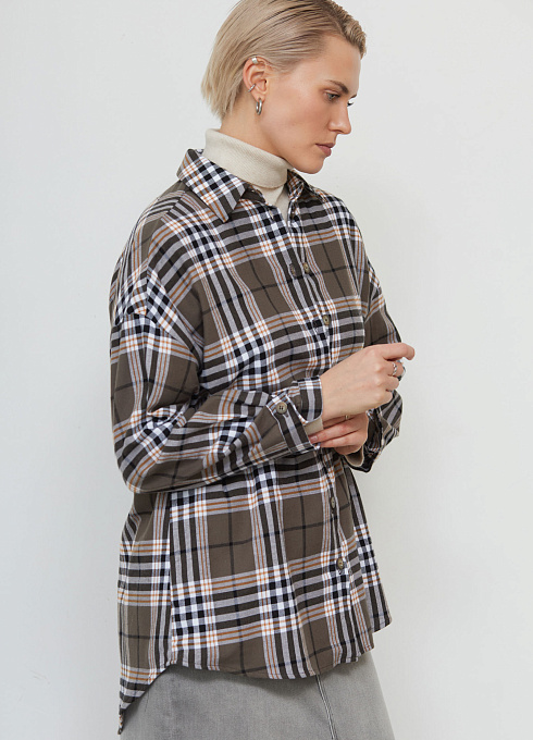 Блузка жен. 318189.11312.3401P Хаки (4)