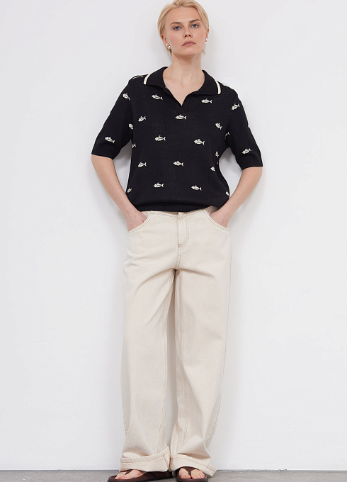 Джемпер жен. 310564.33303.8207A Чёрный (3)