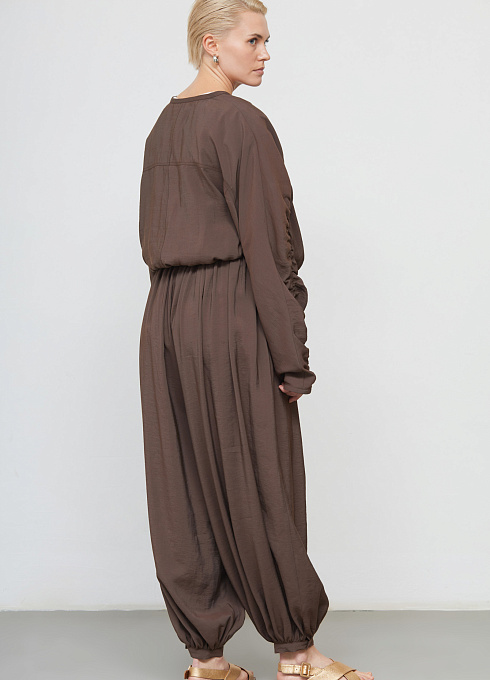 Брюки жен. 328585.11312.1100N Шоколадный  (2)