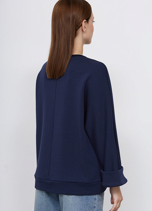 Джемпер жен. 311139.6_313.9600R Тёмно-синий (1)