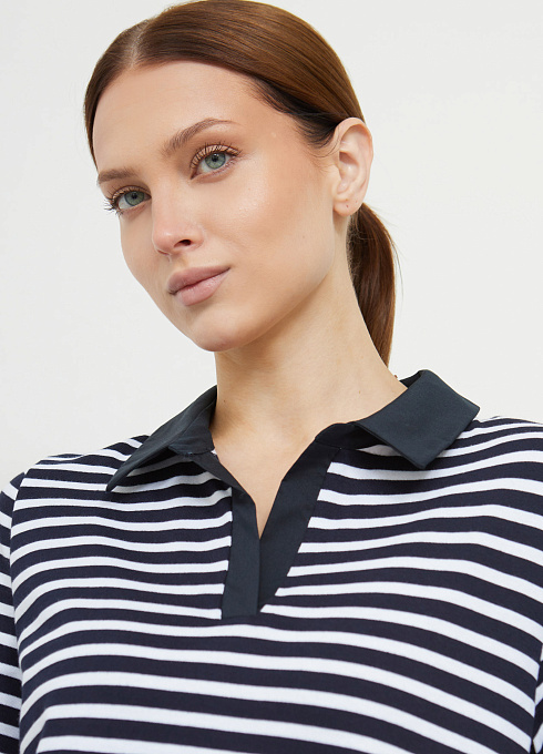 Джемпер жен. 311009К.6_313.0298S Бело-синий (4)