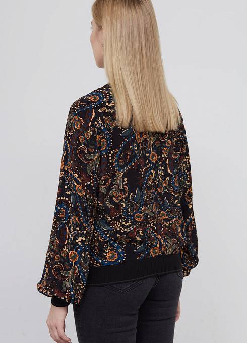 Блуза жен. 310903Т.03312.8201Y Чёрный  (1)