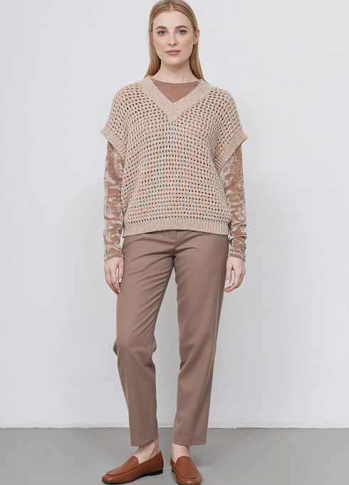 Жилет жен. 388106.42303.0600N Бежевый (2)