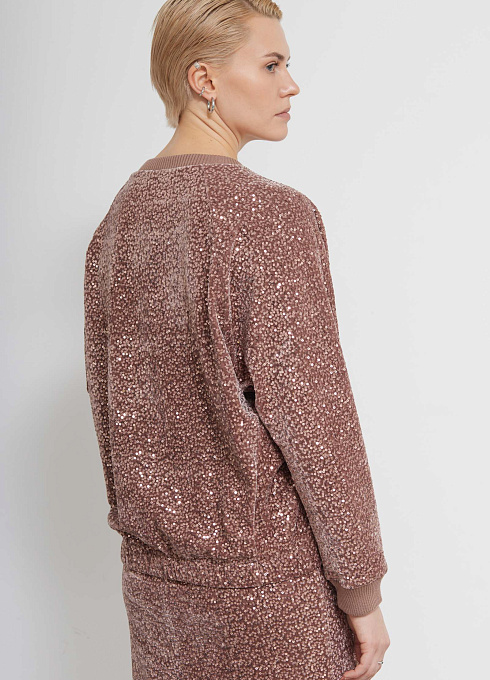 Джемпер жен. 311003НП.6_313.0505L Розово-бежевый (4)