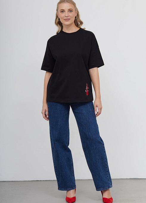 Джемпер жен. 310413.23513.8200R Чёрный (2)