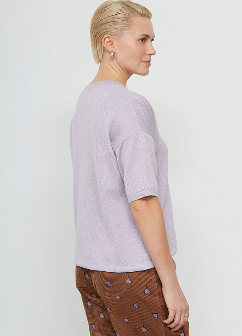 Джемпер жен. 310470.33303.9100L Сиреневый  (4)