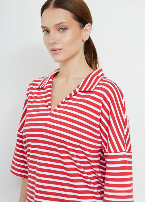 Джемпер жен. 310783.6_313.0245S Бело-красный (5)