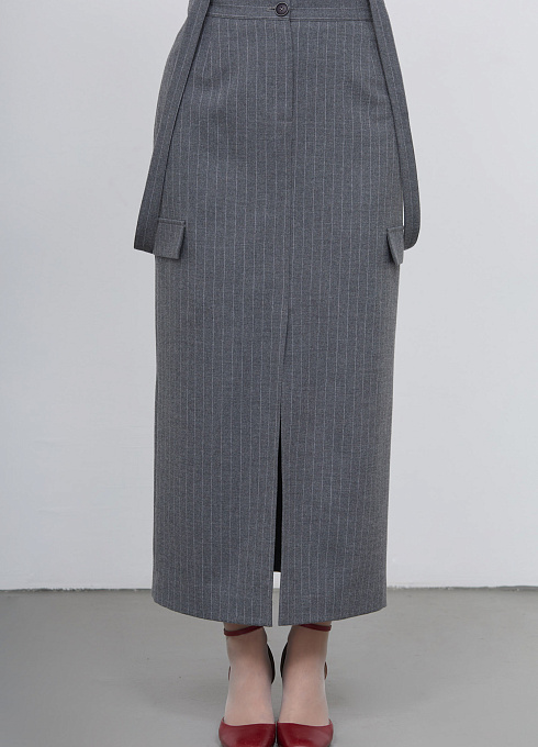 Юбка жен. 358173.11312.7602S Серый (3)