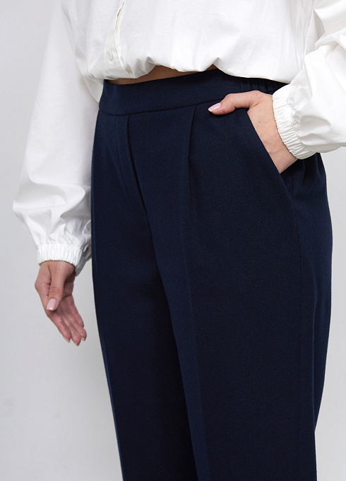 Брюки жен. 327682.11312.9600N Т.синий  (1)