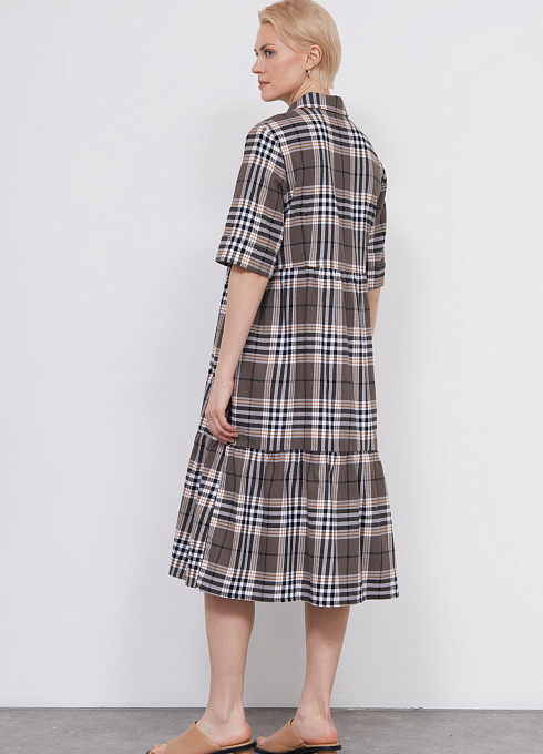 Платье жен. 368721.11312.3401P Хаки (5)