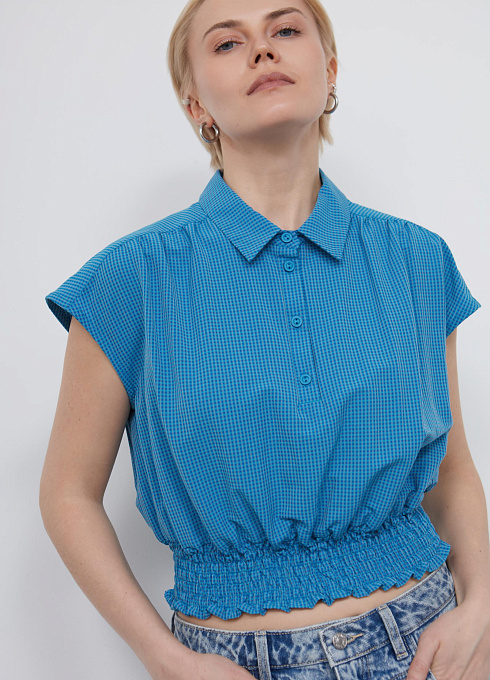 Блуза жен. 311150.03312.1316P Бирюзовый (5)