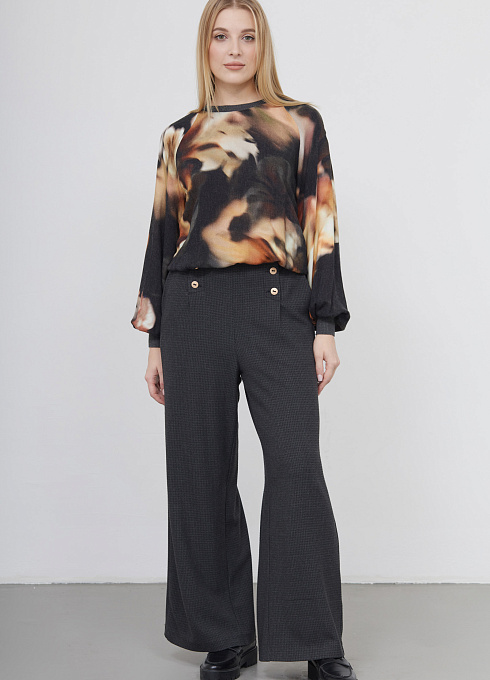 Джемпер жен. 310903Т.03313.0301О бежевыйсерый  (2)