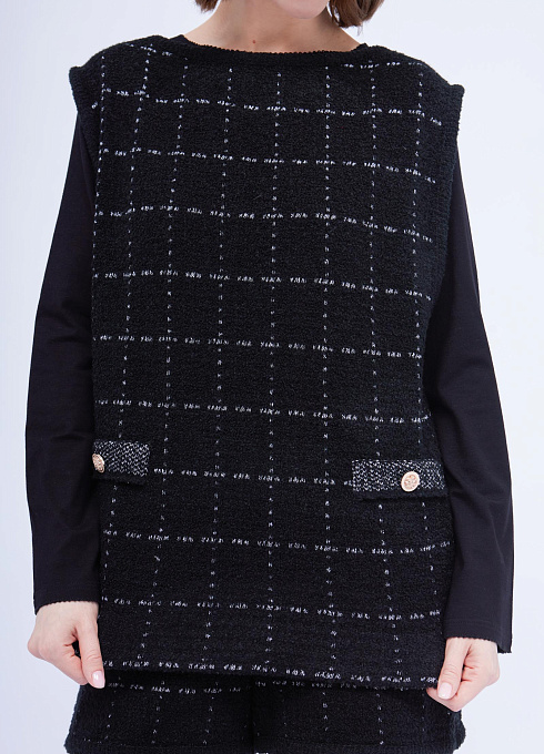 Жилет жен. 380096.15303.8202P Чёрный (8)