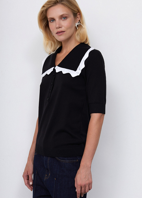 Джемпер жен. 310514.33303.8200N Чёрный  (4)