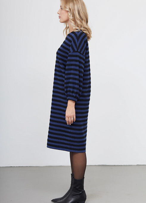 Платье жен. 360318РГ.6_313.9482S Синий (5)