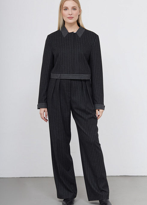 Жакет жен. 378220.11312.8102S Т.серый  (2)