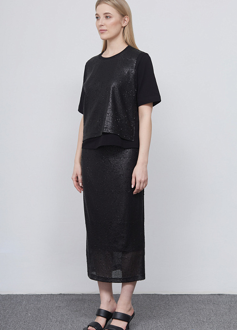 Юбка жен. 350063.03313.8200L Черный  (3)