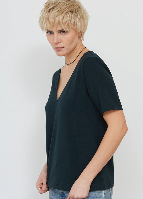 Джемпер жен. 311105Б.6_313.3500N Темно-зеленый (5)