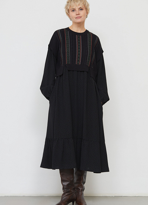 Платье жен. 360272.03313.8229DE Черный (2)