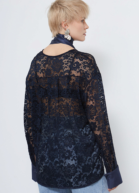 Блузка жен. 318292.11313.9600N Темно-синий (4)
