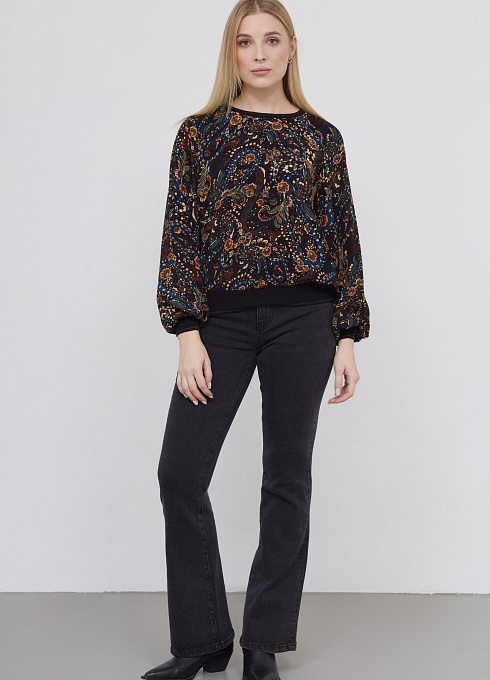 Блуза жен. 310903Т.03312.8201Y Чёрный  (2)