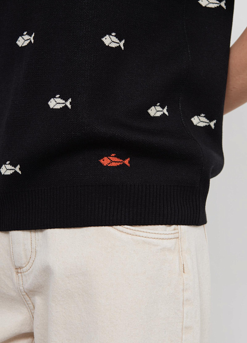 Джемпер жен. 310564.33303.8207A Чёрный (1)