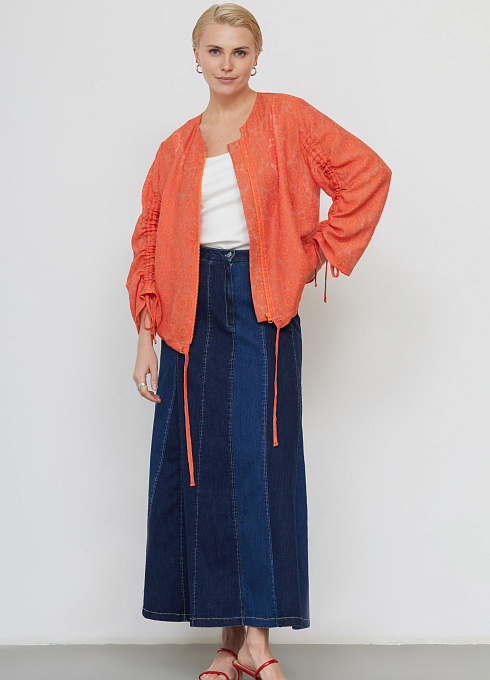 Жакет жен. 370093.03312.6200Q Оранжевый (2)