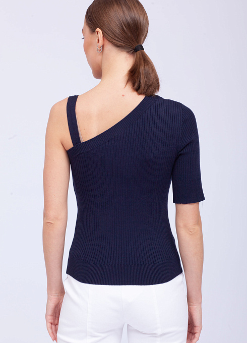 Джемпер жен. 310352.33303.9600N Тёмно-синий  (4)