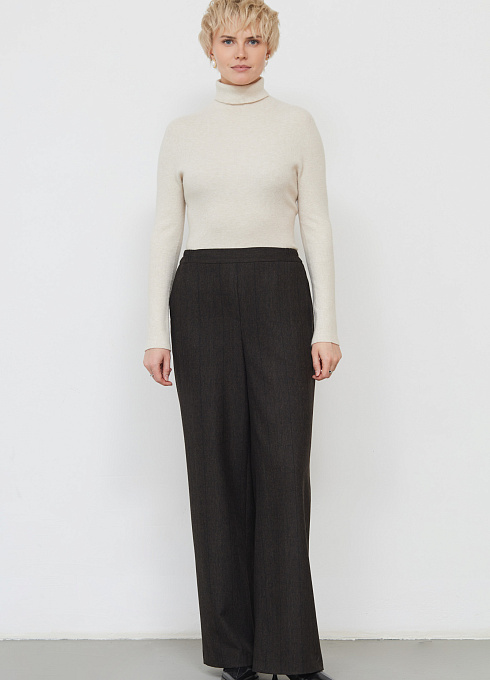 Брюки жен. 328106Б.11312.5977P Коричневый (2)