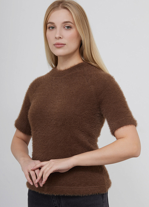Джемпер жен. 311081.03313.1100N Коричневый (4)