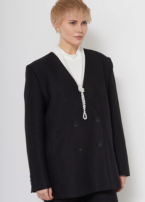Жакет жен. 378300.11312.8200L Чёрный (4)