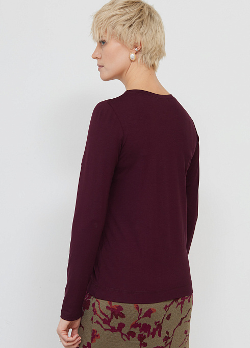 Джемпер жен. 310915.6_313.4700N Бордовый (3)