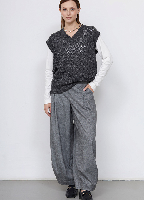 Жилет жен. 380108.05303.7700N Темно-серый  (2)