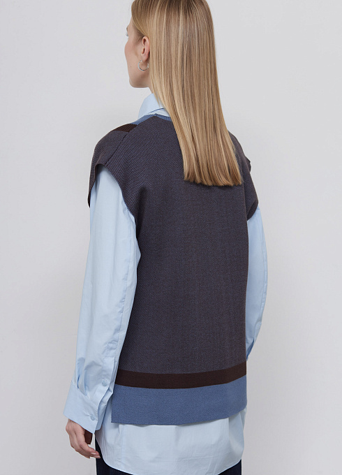 Жилет жен. 380077.33303.5716Y Голубой  (2)