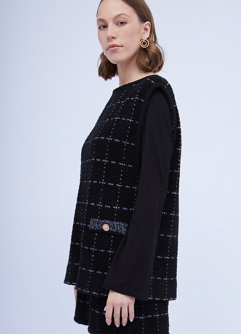 Жилет жен. 380096.15303.8202P Чёрный (6)