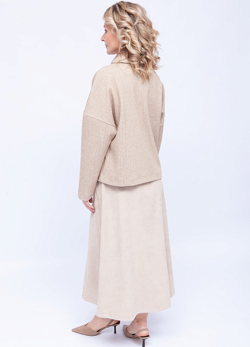 Жакет жен. 374145.11313.0506G Кофейный  (8)
