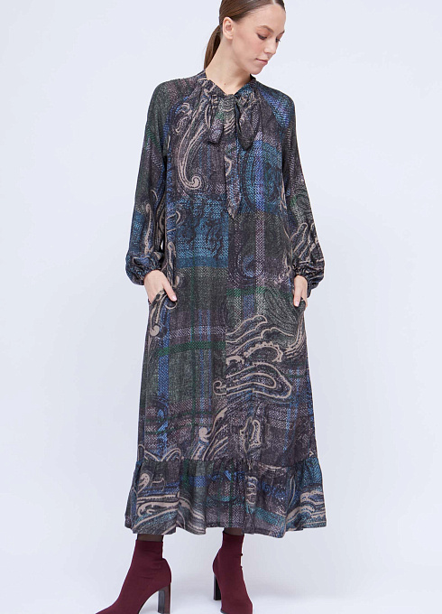 Платье жен. 360299.03312.7401G Антрацит  (2)