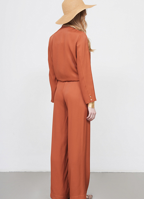 Брюки жен. 320360Х.03312.5900N Оранжевый (1)