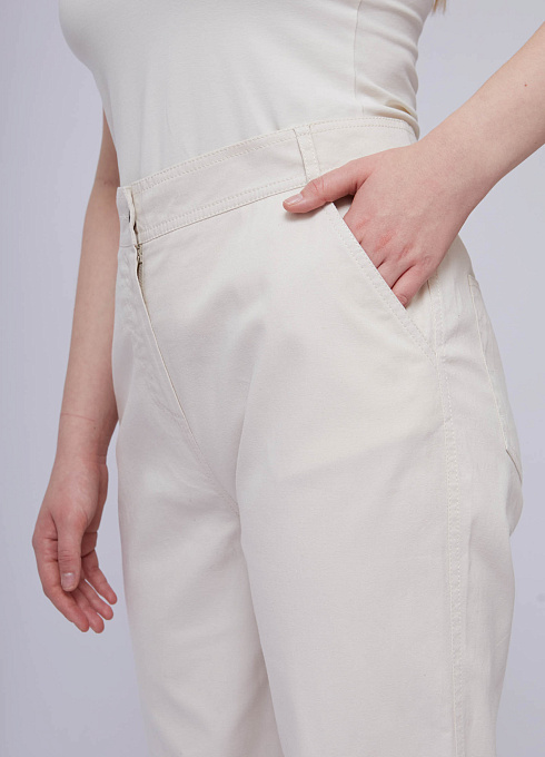 Брюки жен. 320223.14312.0700N Молочный  (4)