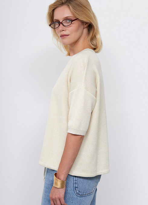 Джемпер жен. 310470.33303.0678L Молочно-серебристый2 (5)