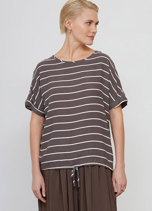 Блуза жен. 317496Г.11312.1107S Шоколадно молочный (5)